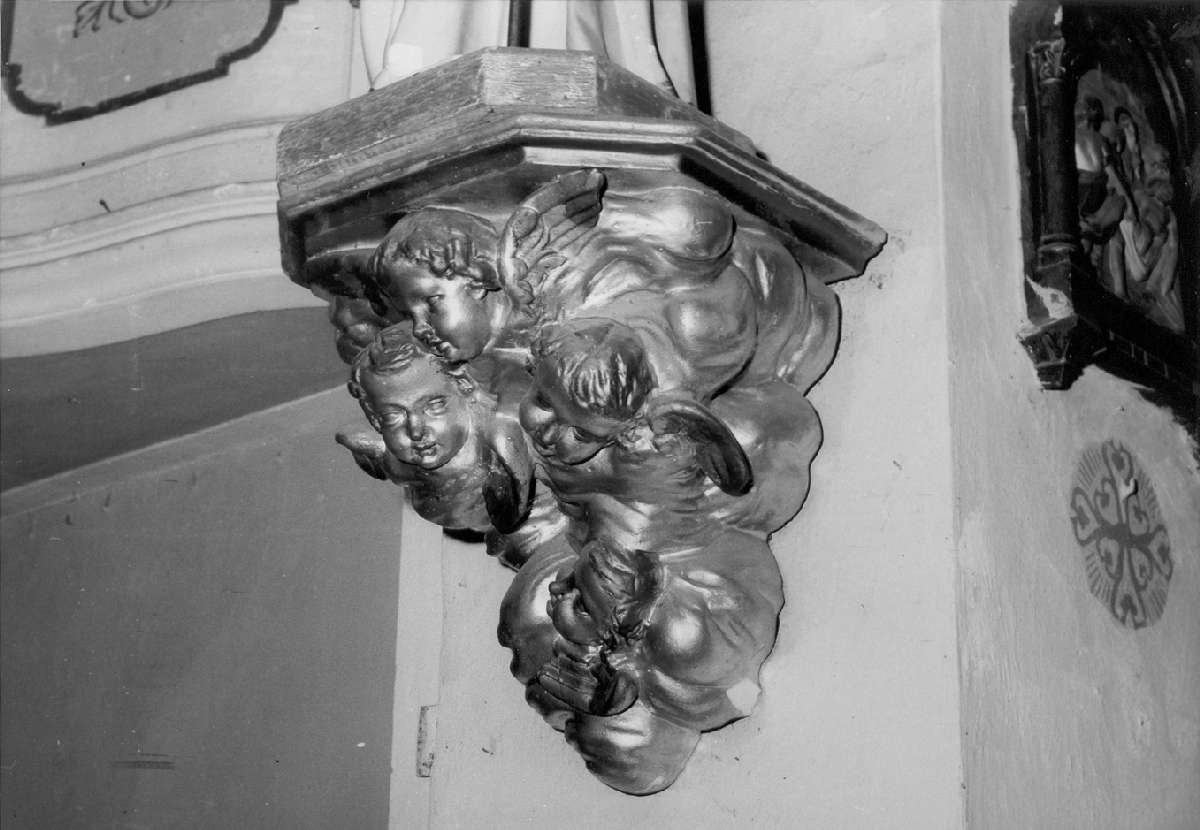 mensola, serie - manifattura emiliano-lombarda, manifattura modenese (sec. XVIII)