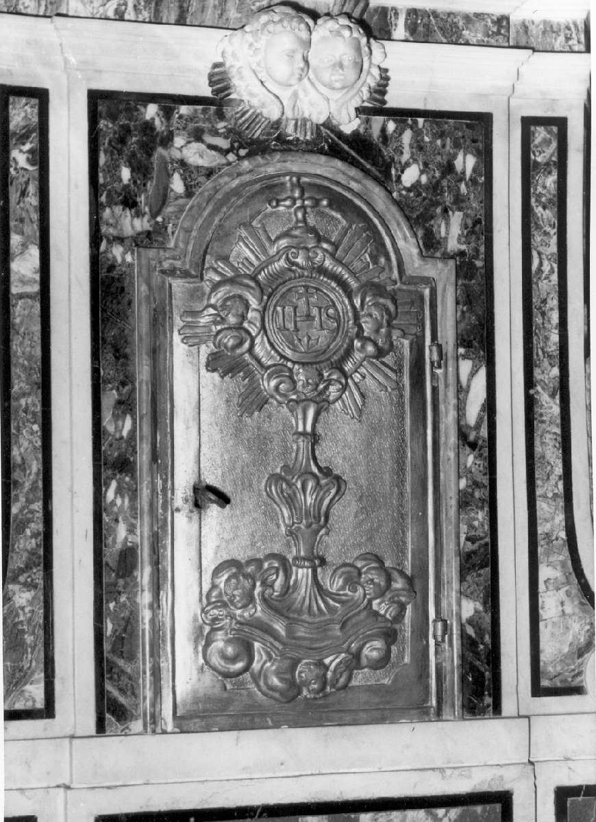sportello di tabernacolo - manifattura modenese (metà sec. XVIII)