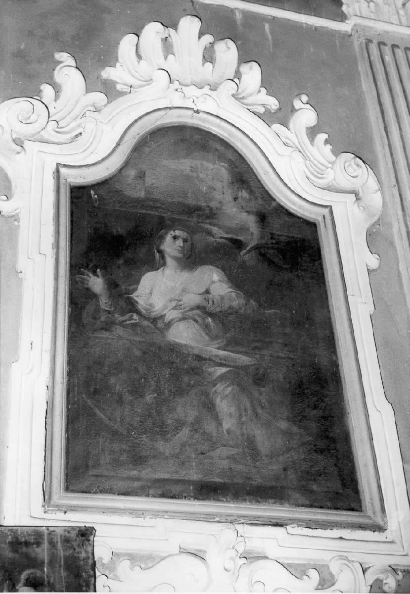 Madonna annunciata (dipinto) di Vellani Francesco (attribuito) (prima metà sec. XVIII)