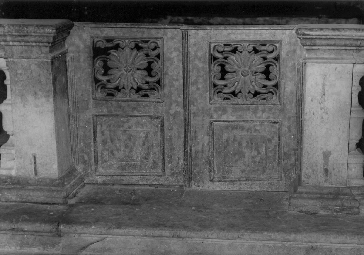 cancello di balaustrata - manifattura modenese (metà sec. XVIII)