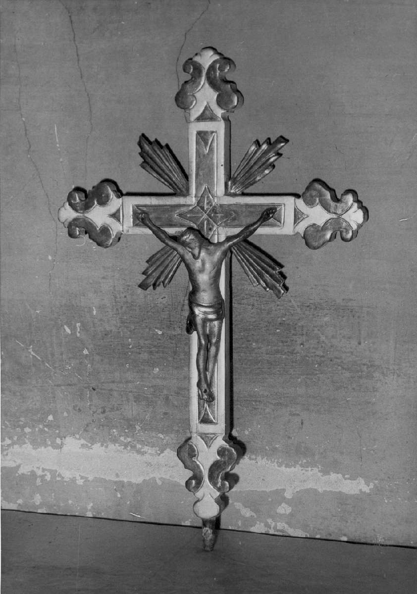 croce d'altare - manifattura reggiana (sec. XIX)