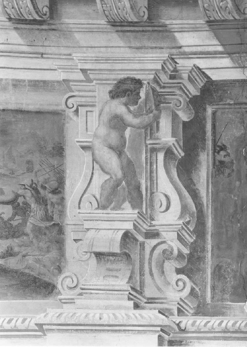 episodi dell'Eneide (dipinto, complesso decorativo) di Battistelli Pier Francesco (e aiuti) (sec. XVII)