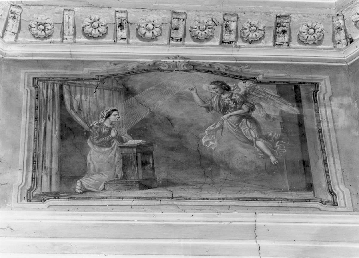 storie della vita di Maria Vergine (dipinto, ciclo) di Gilli Giuseppe detto Giuseppe da Renazzo (attribuito) (sec. XIX)