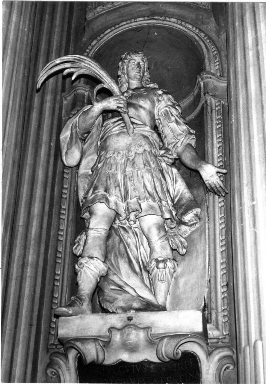 San Azzo d'Este martire (statua) di Maschio Lattanzio (seconda metà sec. XVII)