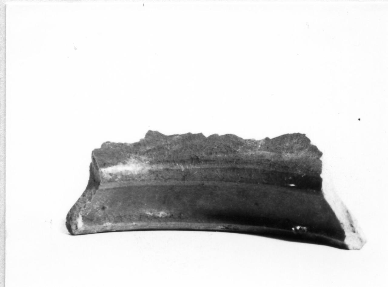 orciolo, frammento - bottega carpigiana (inizio sec. XVIII)