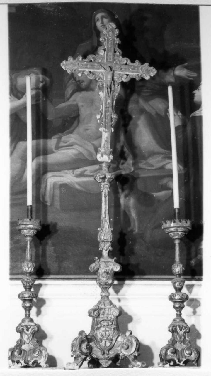 croce d'altare - bottega reggiana (seconda metà sec. XVIII)