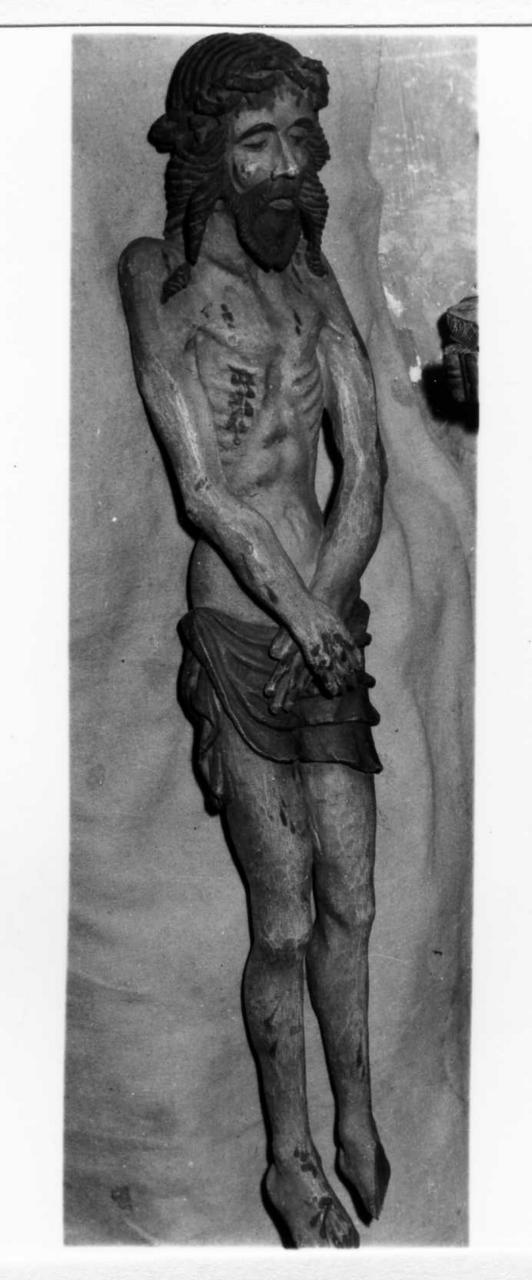 Cristo morto (scultura) - bottega emiliana (seconda metà sec. XV)