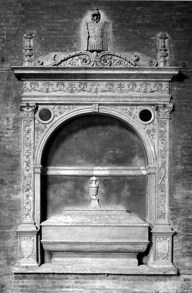monumento funebre di Antonio da Morbegno, Anzelino da Mantova (sec. XVI)
