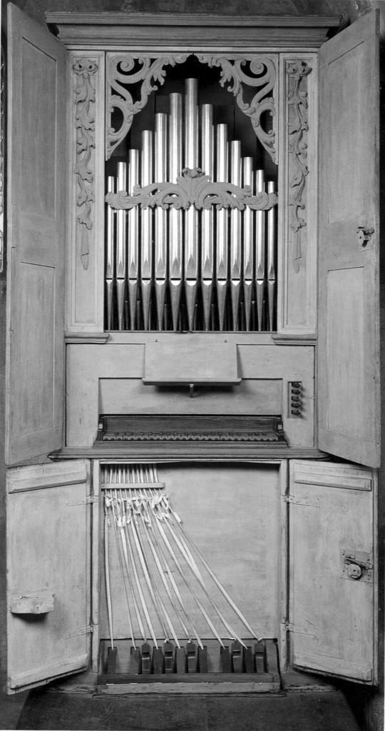 cassa d'organo di Traeri Gian Domenico detto Brescianino (sec. XVIII)