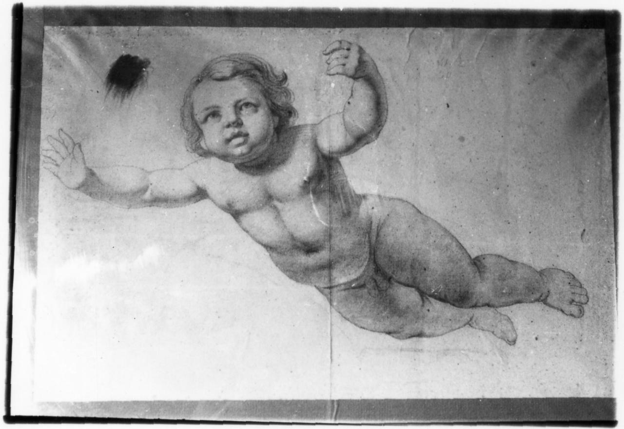 angioletto (disegno, serie) di Pellizzi Domenico (attribuito) (sec. XIX)
