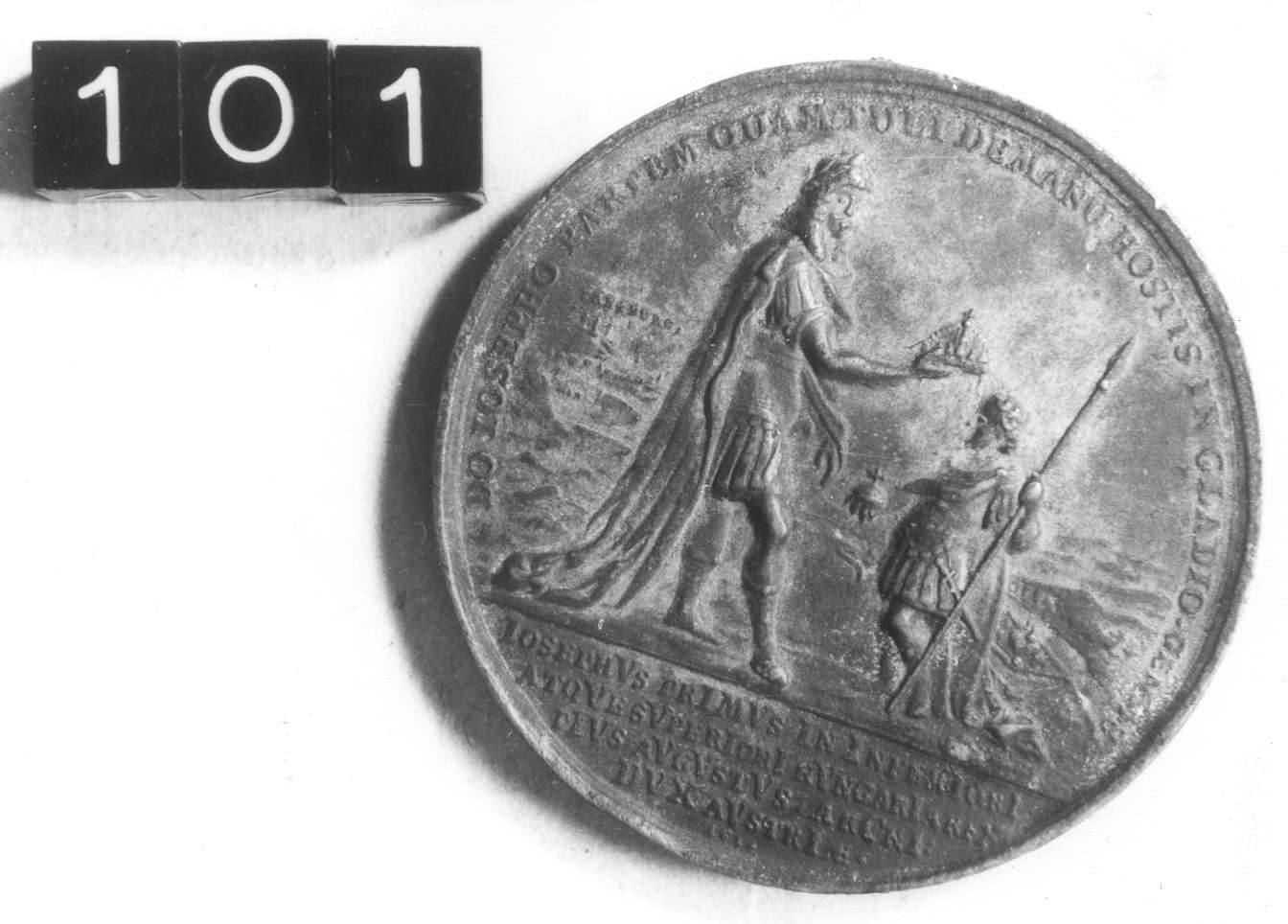 medaglia di Lauffer Karl Gottlieb (sec. XVII d.C)