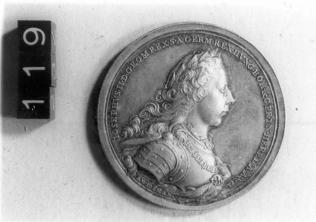 medaglia di Widemann Anton Franz (sec. XVIII d.C)