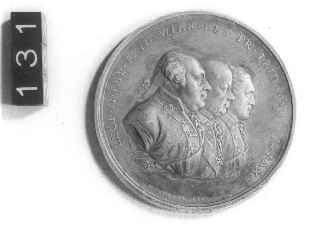 medaglia di Hoeckner Karl Wilhelm (sec. XVIII d.C)