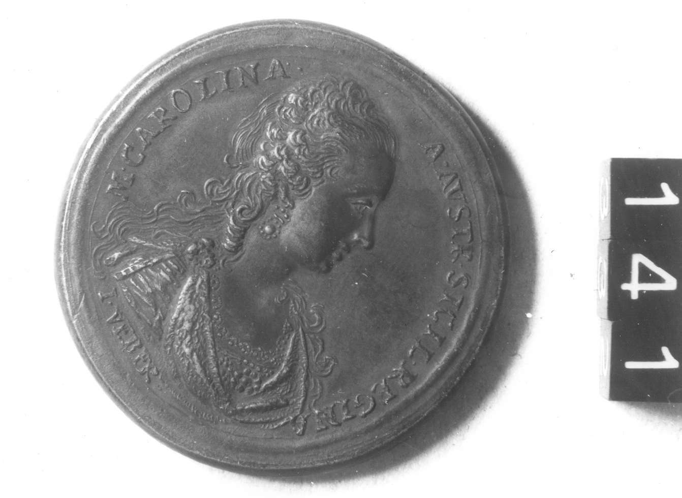 medaglia di Weber Giovanni Zanobio (sec. XVIII d.C)