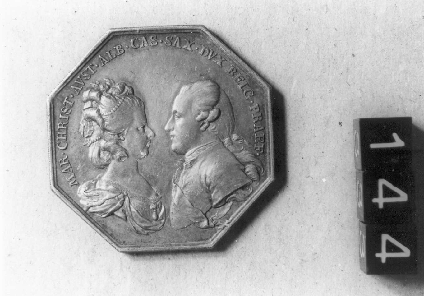 medaglia di Van Berckel Theodorus Victor (sec. XVIII d.C)