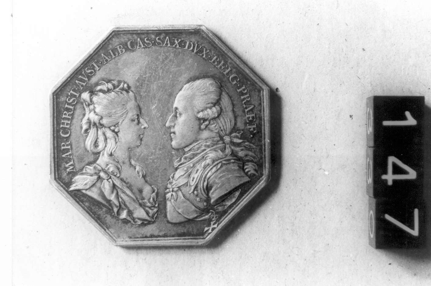 medaglia di Van Berckel Theodorus Victor (sec. XVIII d.C)