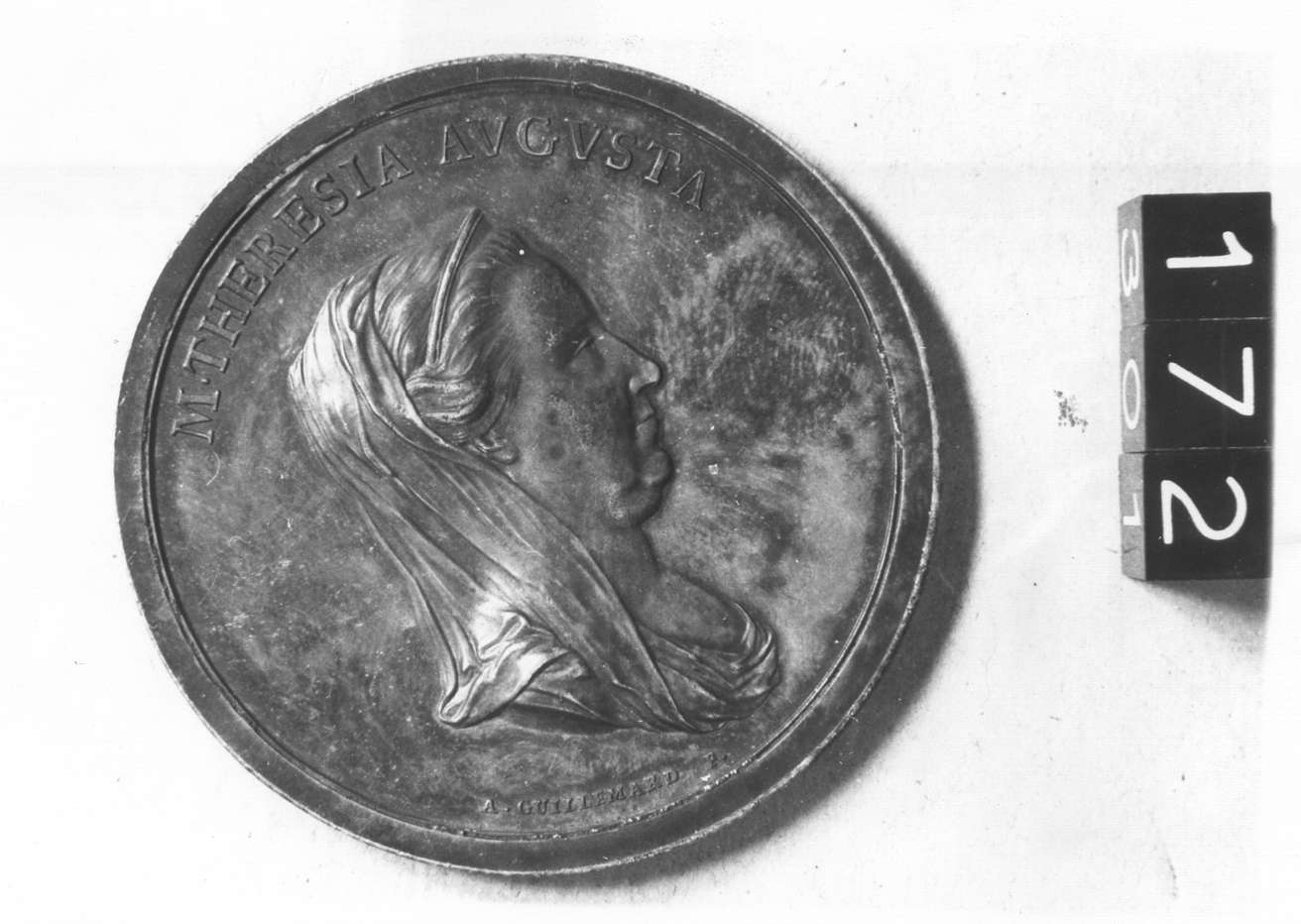 medaglia di Krafft Martin, Guillemard Anton (sec. XVIII d.C)