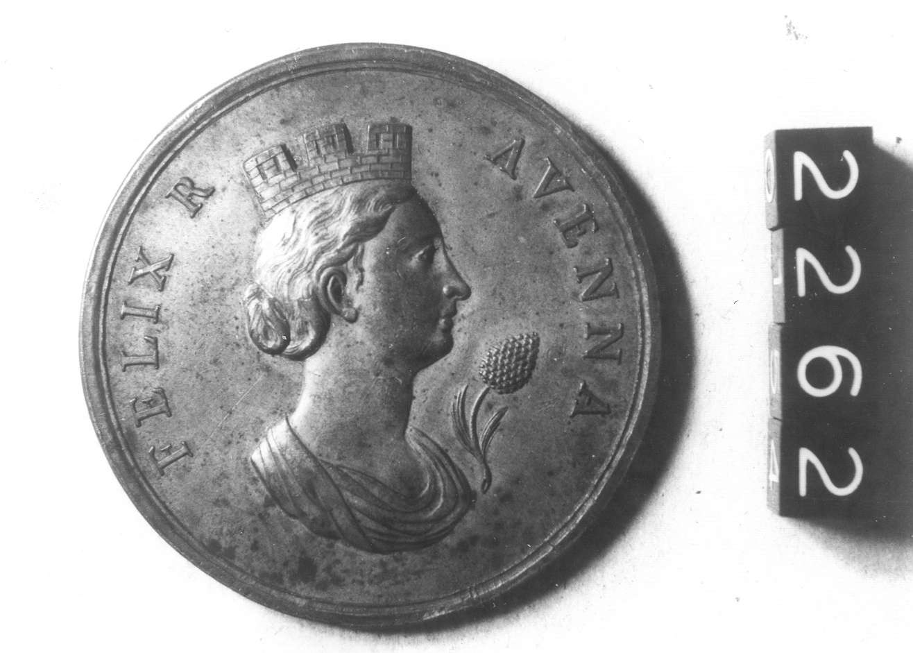 medaglia di Franchi Agostino (sec. XVIII d.C)