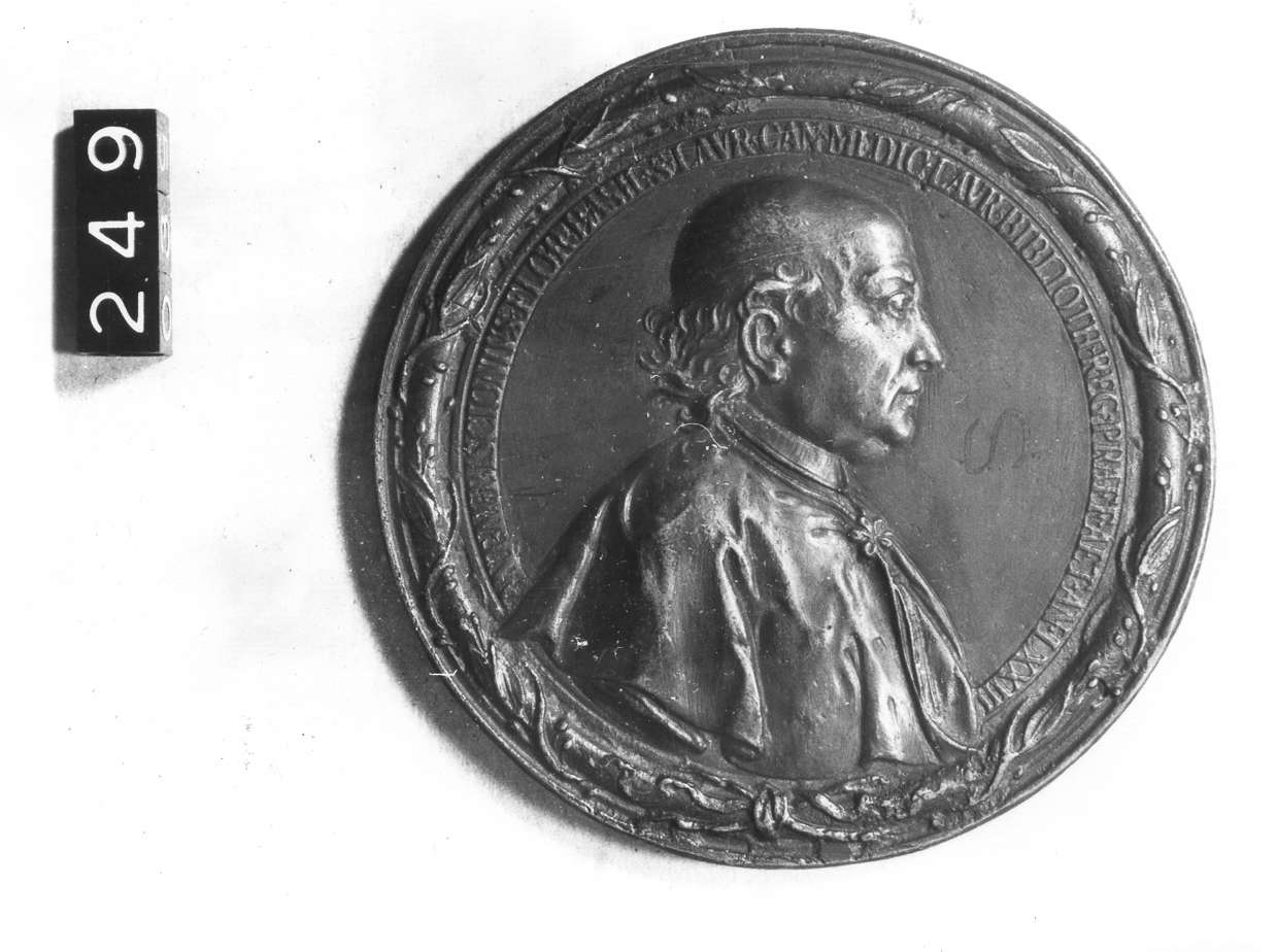 medaglia di Weber Lorenzo Maria (sec. XVIII d.C)