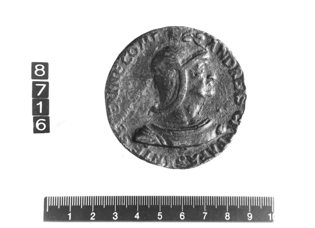 medaglia - produzione napoletana (secc. XV/ XVI d.C)