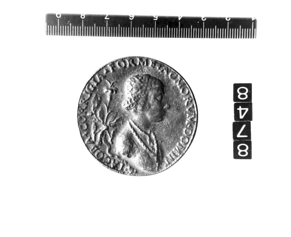 medaglia di Romano Giovanni Cristoforo (cerchia) (sec. XVI d.C)