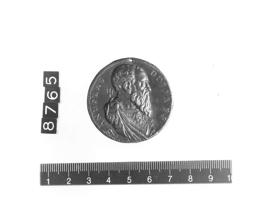 medaglia di Leoni Leone (sec. XVI d.C)