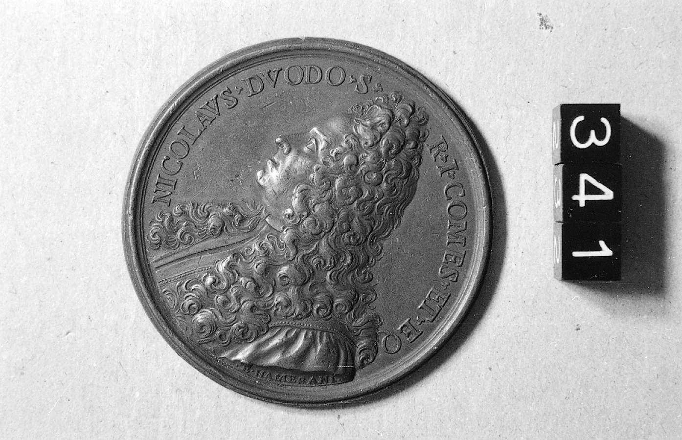 medaglia di Hamerani Ermenegildo (sec. XVIII d.C)