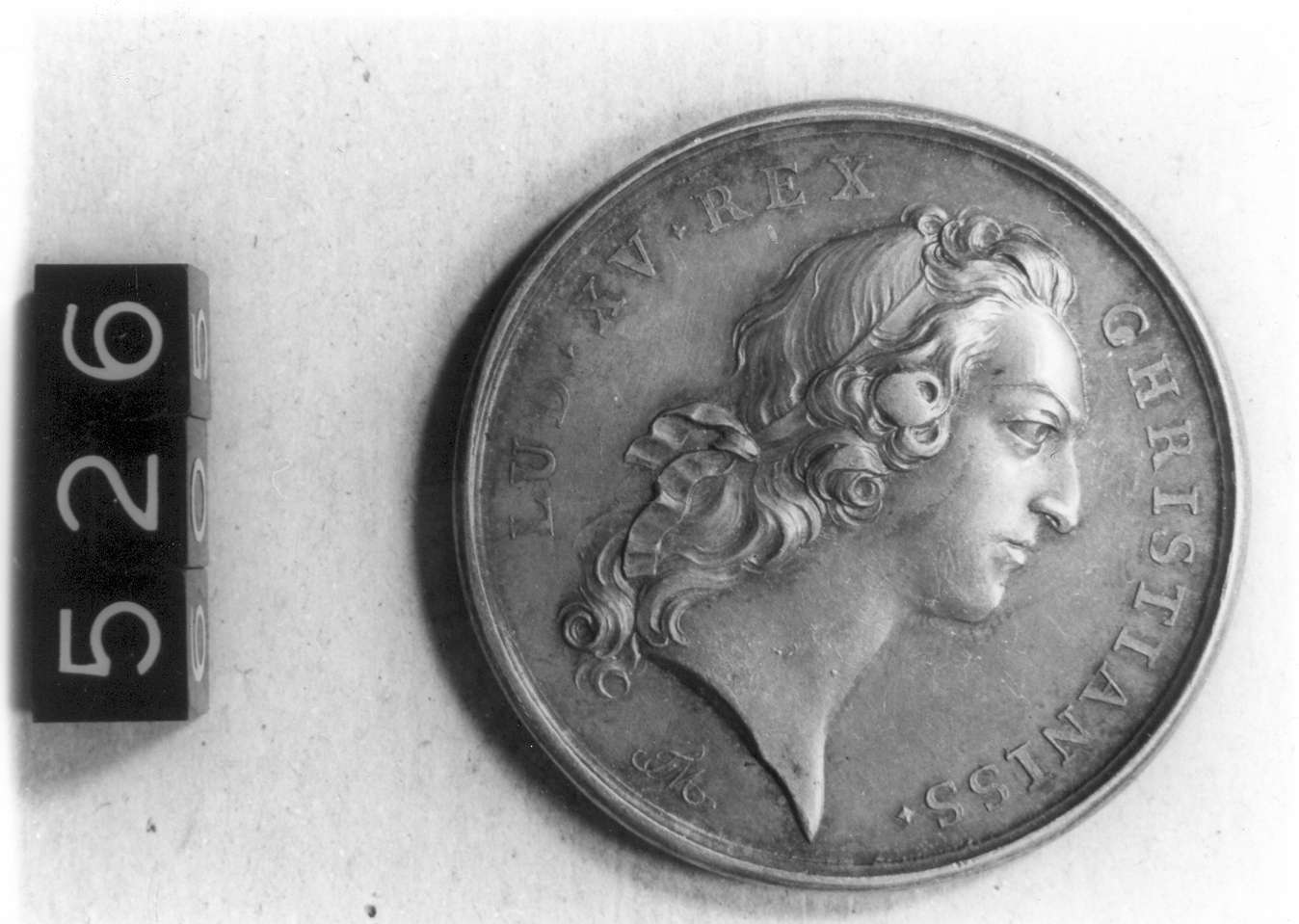 medaglia di Marteau François Joseph, Roettiers Joseph Charles (sec. XVIII d.C)