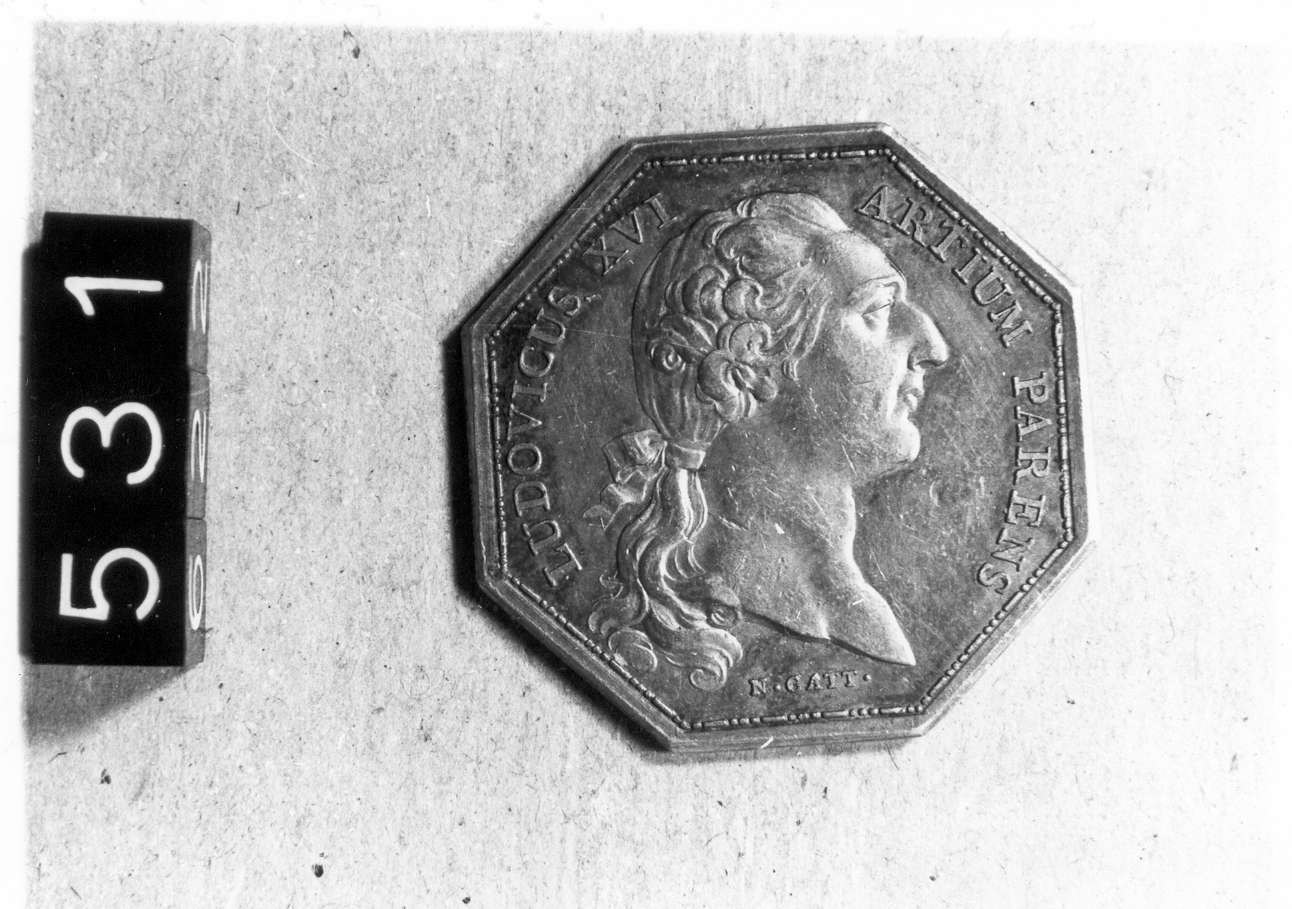 medaglia di Gatteaux Nicolas Marie (sec. XVIII d.C)