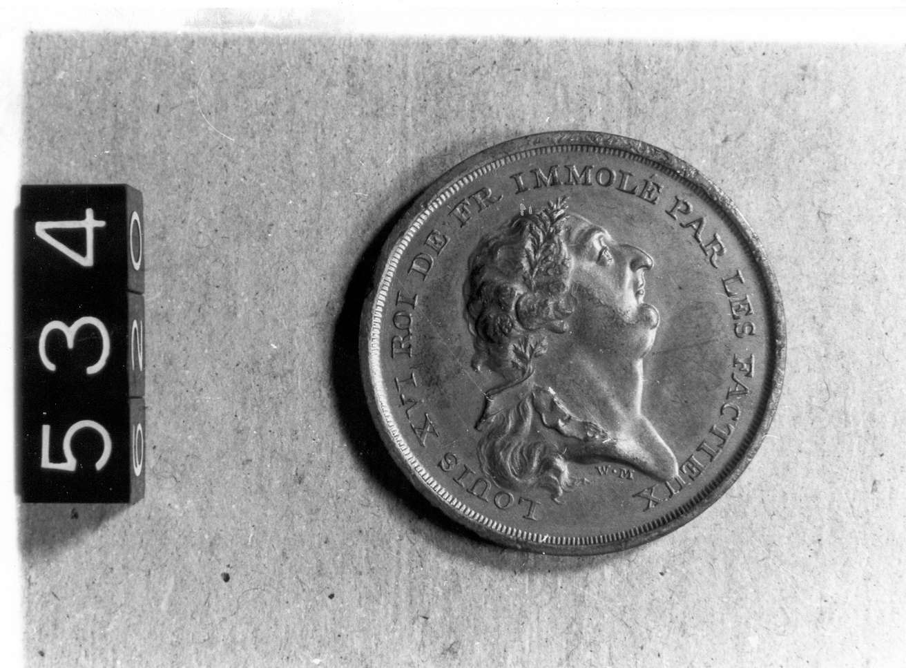 medaglia di Mainwaring William, Loos Gottfried Bernhard (sec. XVIII d.C)