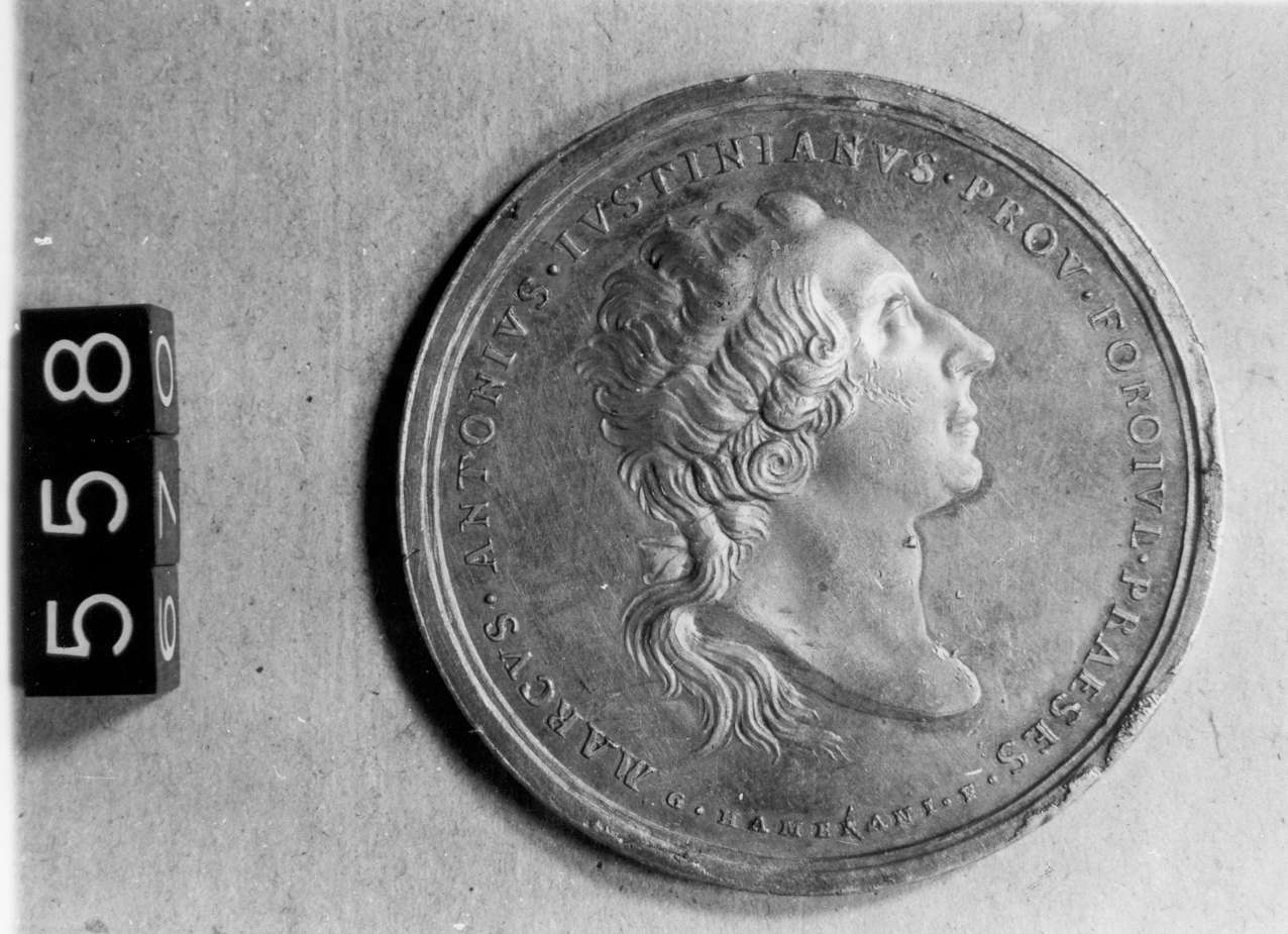medaglia di Hamerani Gioacchino (sec. XVIII d.C)