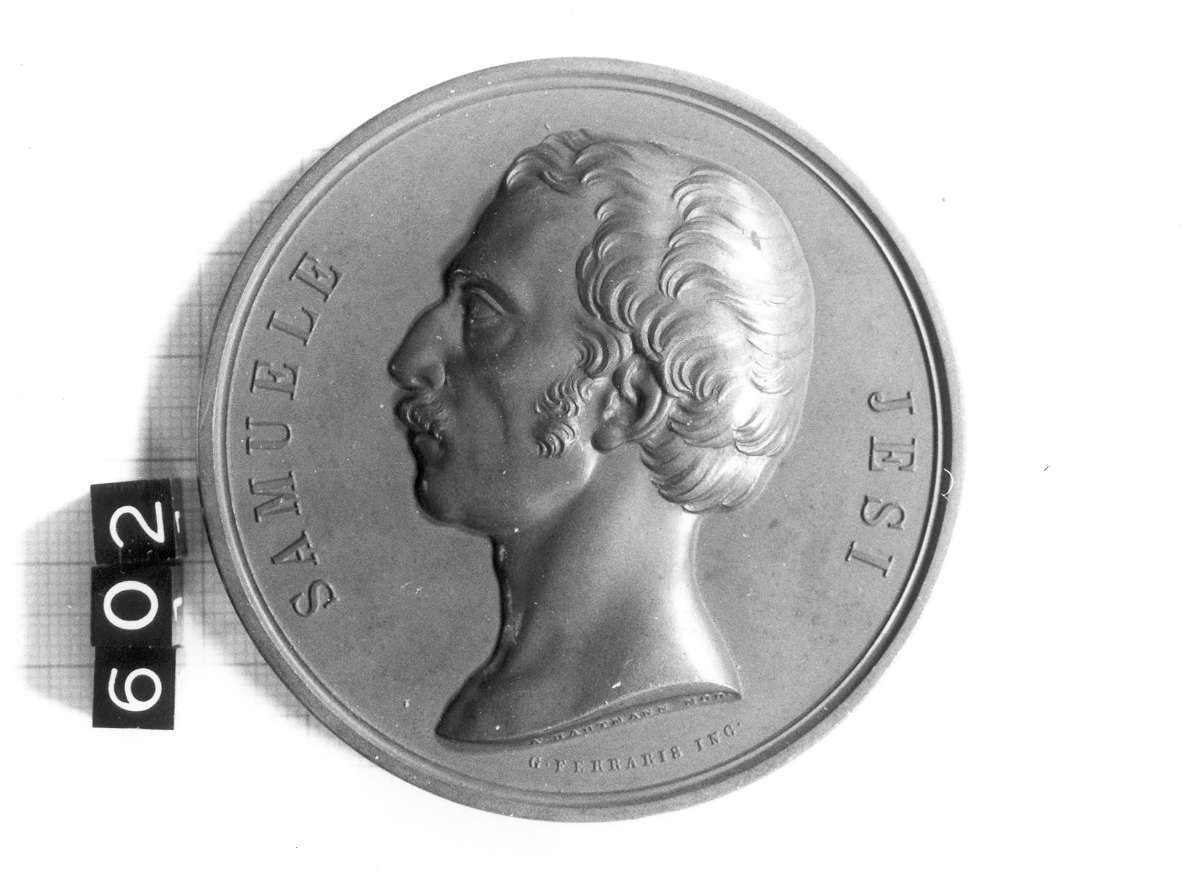 medaglia di Ferraris Giuseppe (sec. XIX d.C)