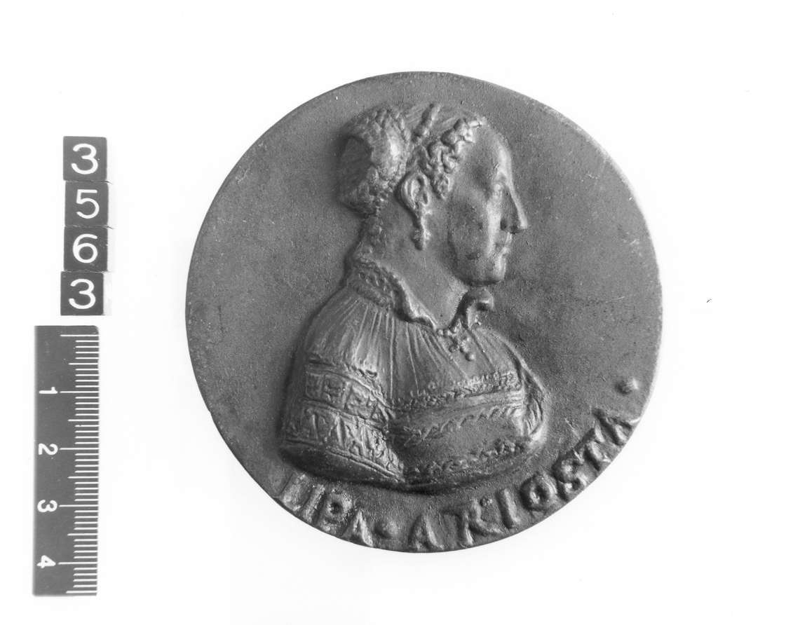 medaglia - produzione italiana (primo quarto sec. XVI d.C)