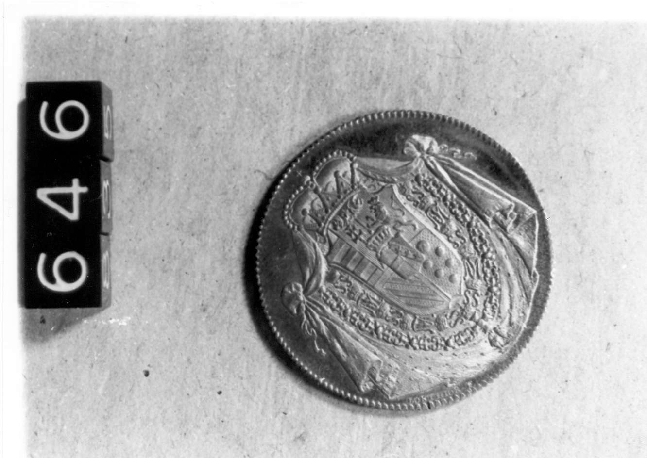 medaglia di Lorthior Pierre Joseph (sec. XVIII d.C)