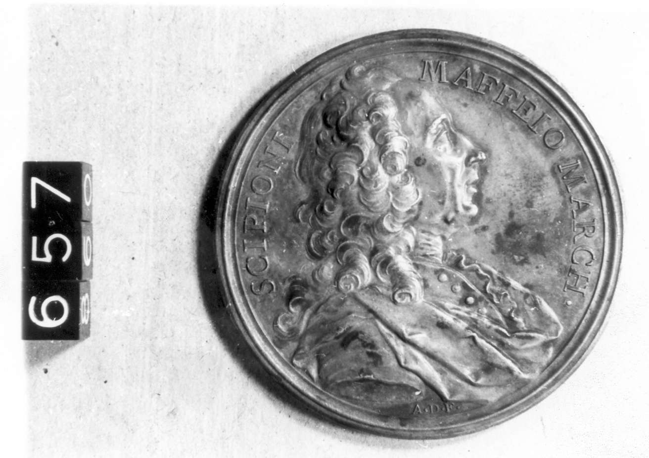 medaglia di Dassier Jacques Antoine (sec. XVIII d.C)