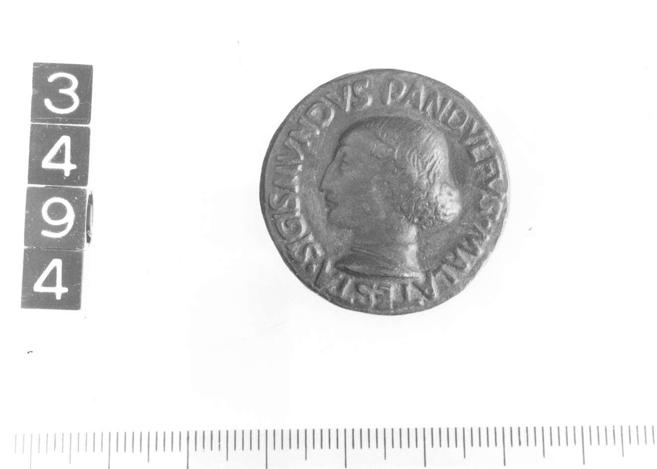 medaglia di De Pasti Matteo (sec. XV d.C)