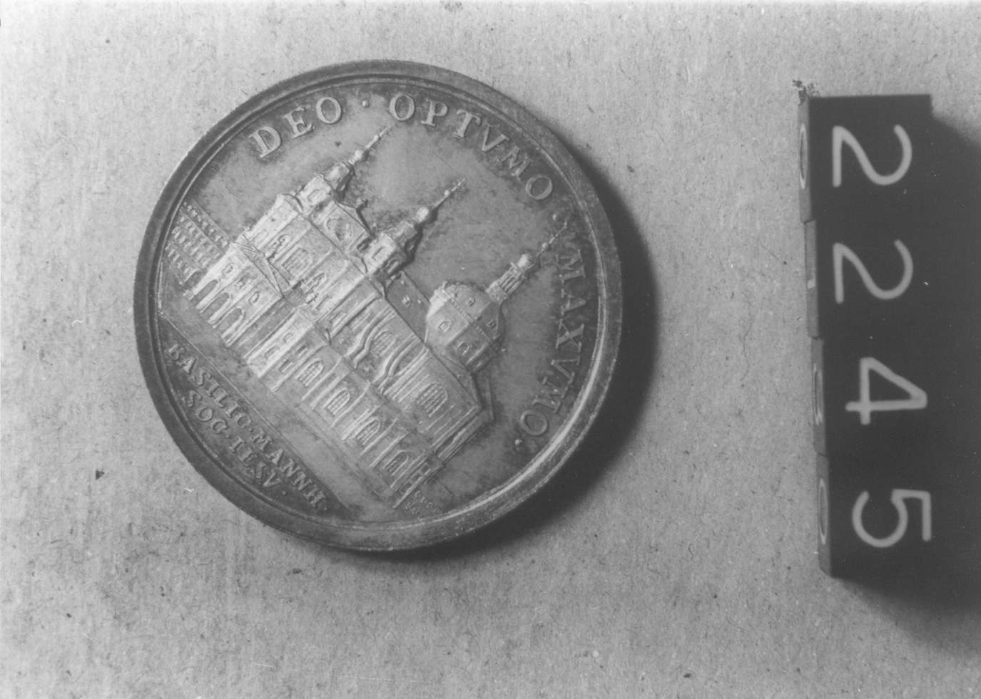 medaglia di Schaffer Anton (sec. XVIII d.C)
