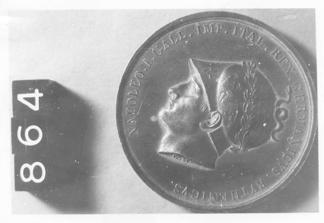medaglia di Manfredini Luigi (sec. XIX d.C)