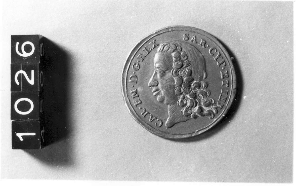 medaglia di Maltese Giovanni Battista (sec. XVIII d.C)