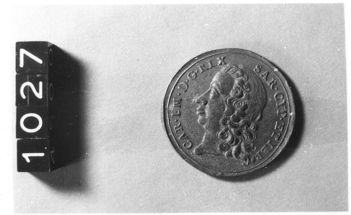 medaglia di Maltese Giovanni Battista (sec. XVIII d.C)