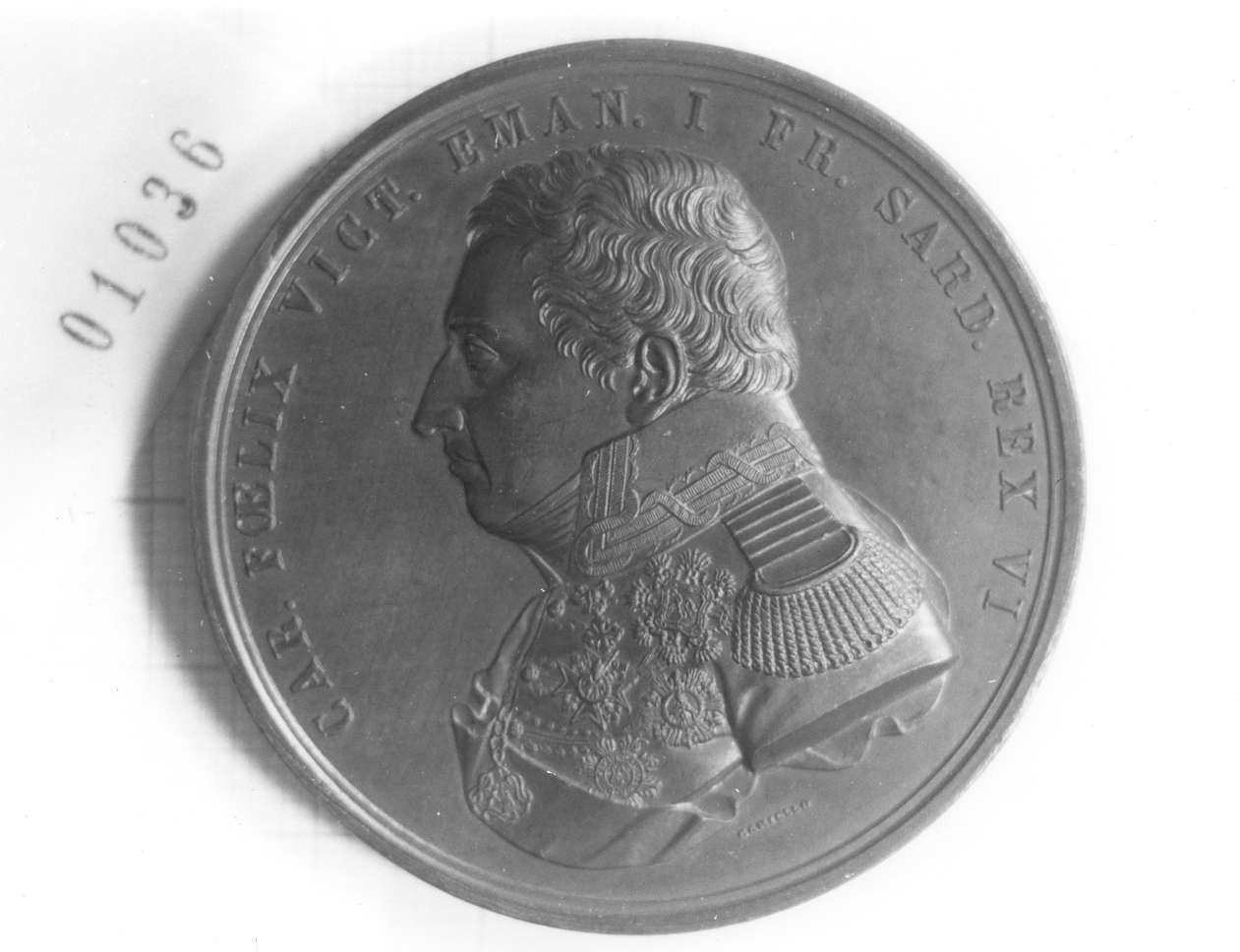 medaglia di Cariello Andrea (sec. XIX d.C)
