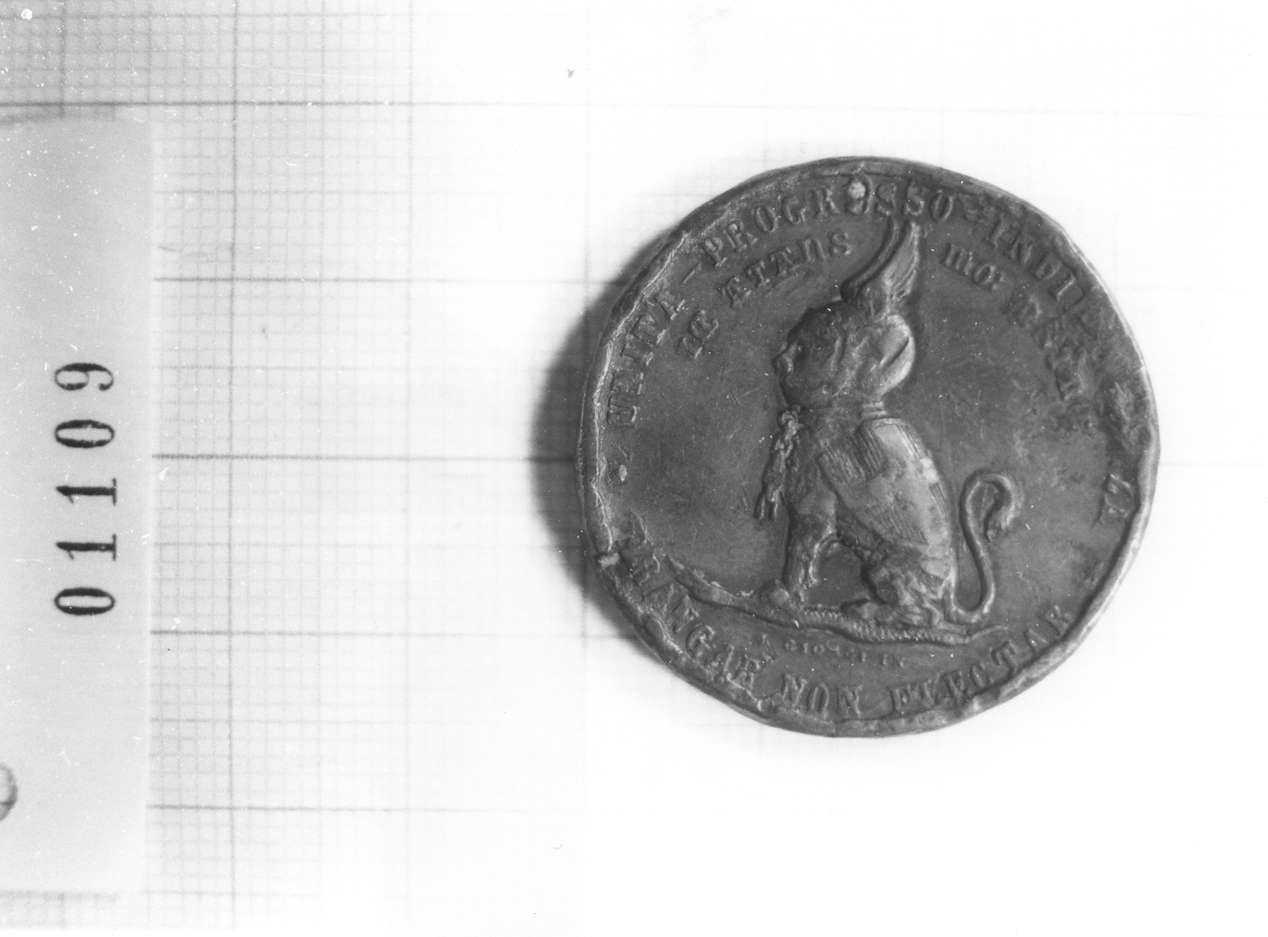 medaglia di Giorgi Luigi (sec. XIX d.C)