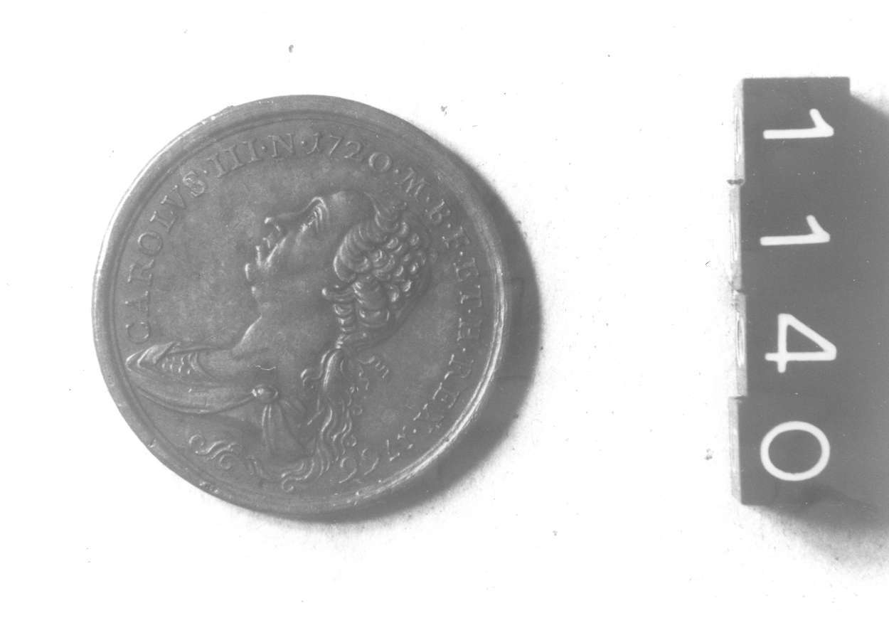 medaglia - produzione inglese (sec. XVIII d.C)