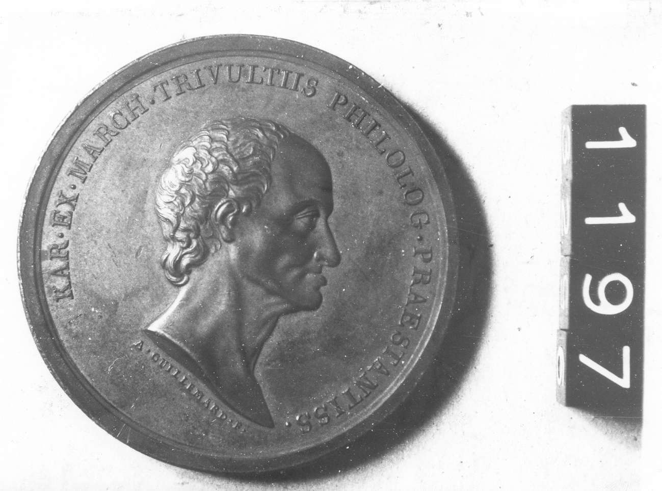 medaglia di Guillemard Anton (secc. XVIII/ XIX d.C)