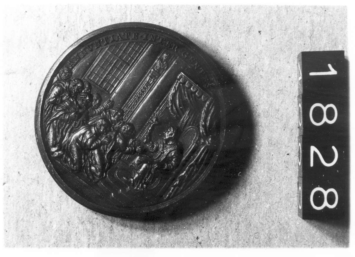 medaglia di Hamerani Giovanni Martino (sec. XVIII d.C)