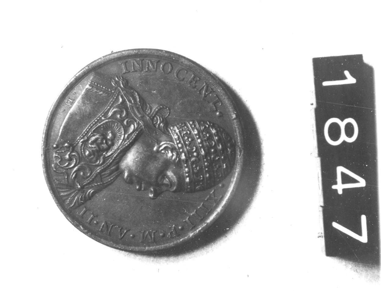 medaglia di Hamerani Ermenegildo (sec. XVIII d.C)