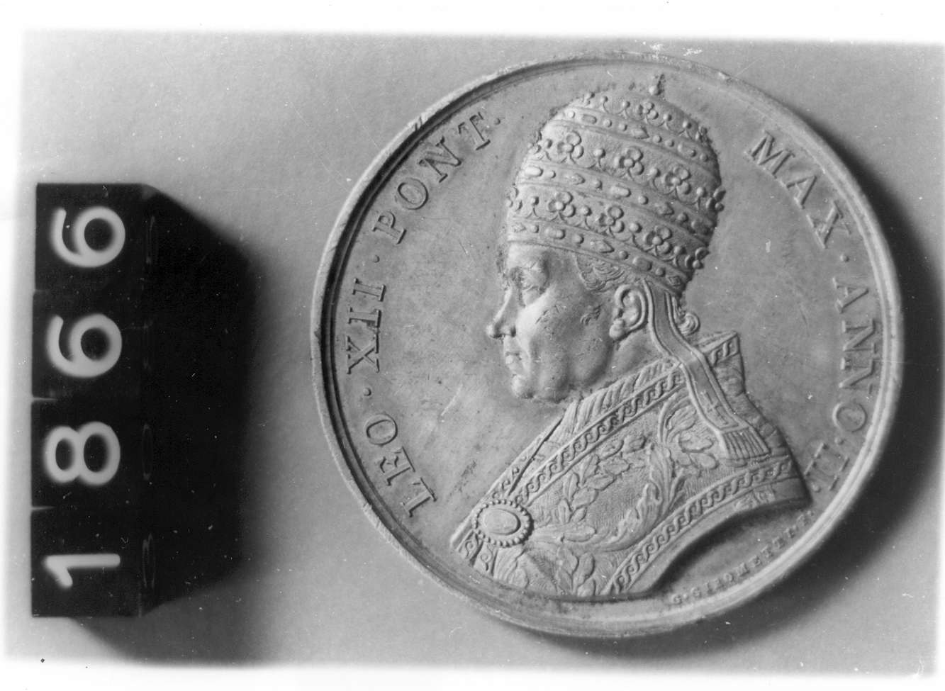 medaglia di Girometti Giuseppe (sec. XIX d.C)