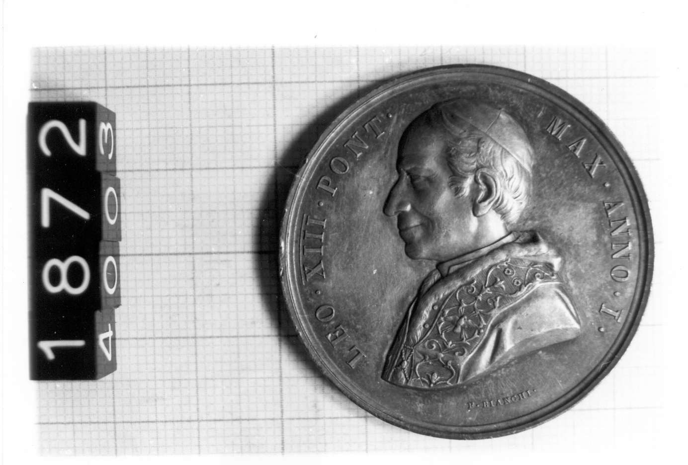 medaglia di Bianchi Francesco (sec. XIX d.C)