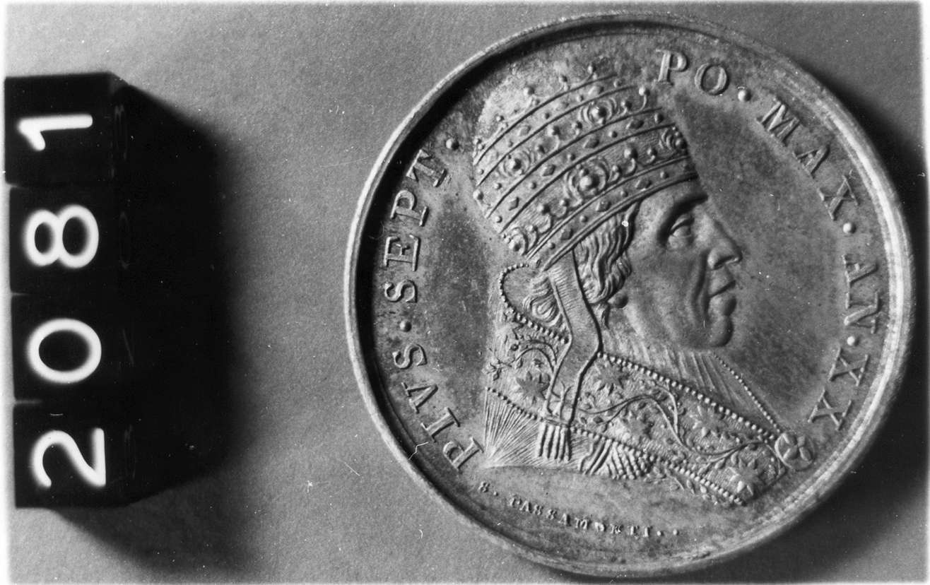 medaglia di Passamonti Salvatore (sec. XIX d.C)