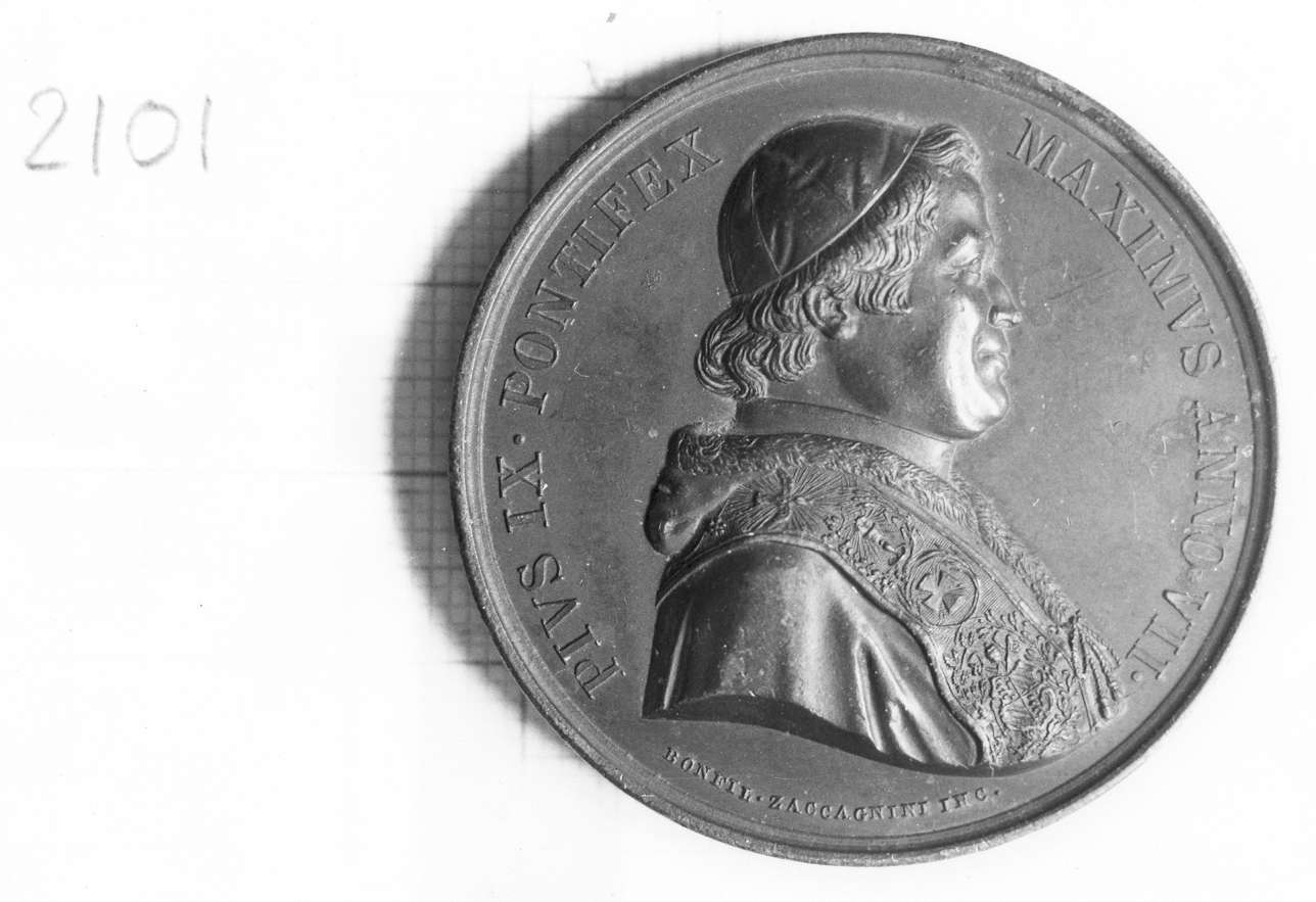 medaglia di Zaccagnini Buonfiglio (sec. XIX d.C)